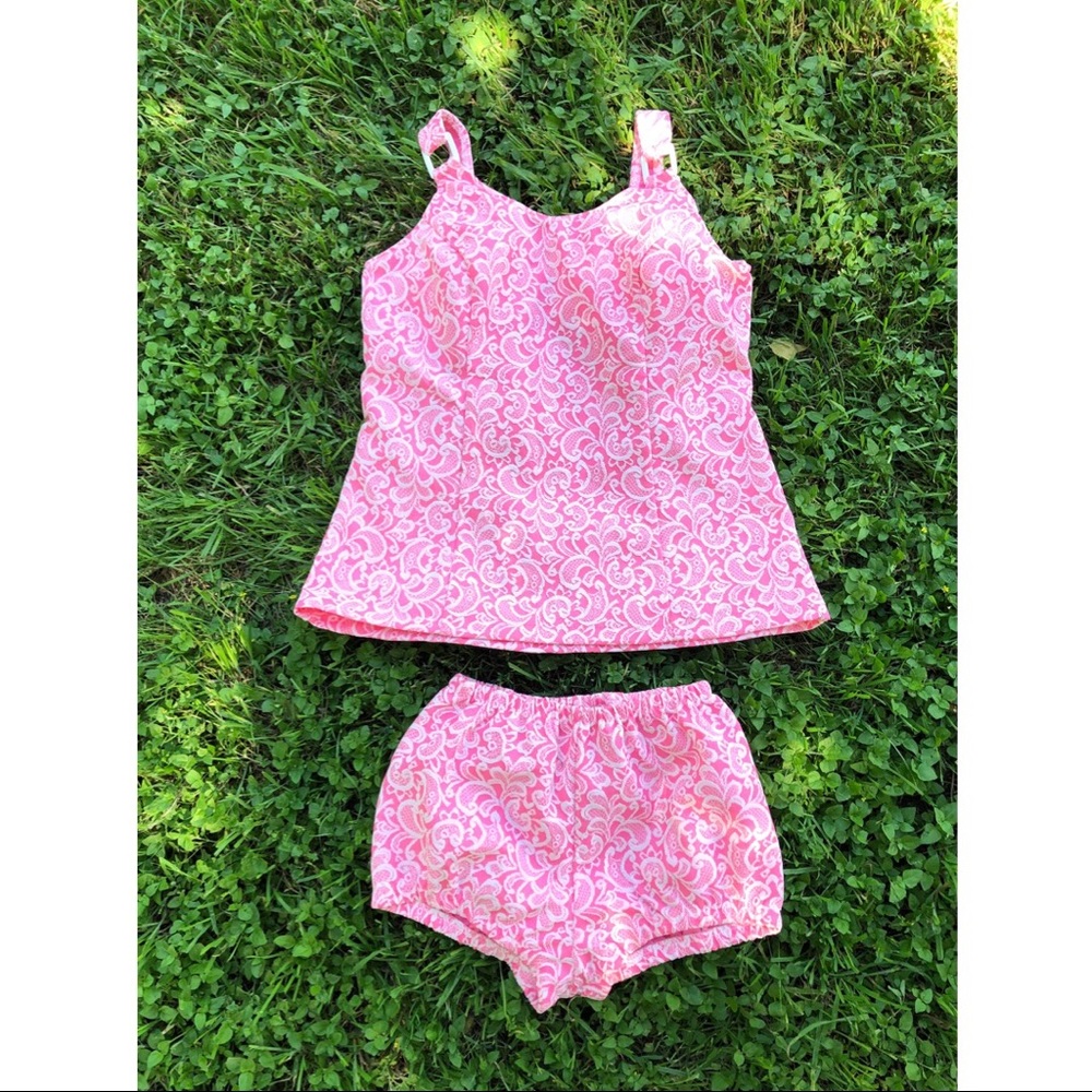 1960s Two-Piece Bathing Suit